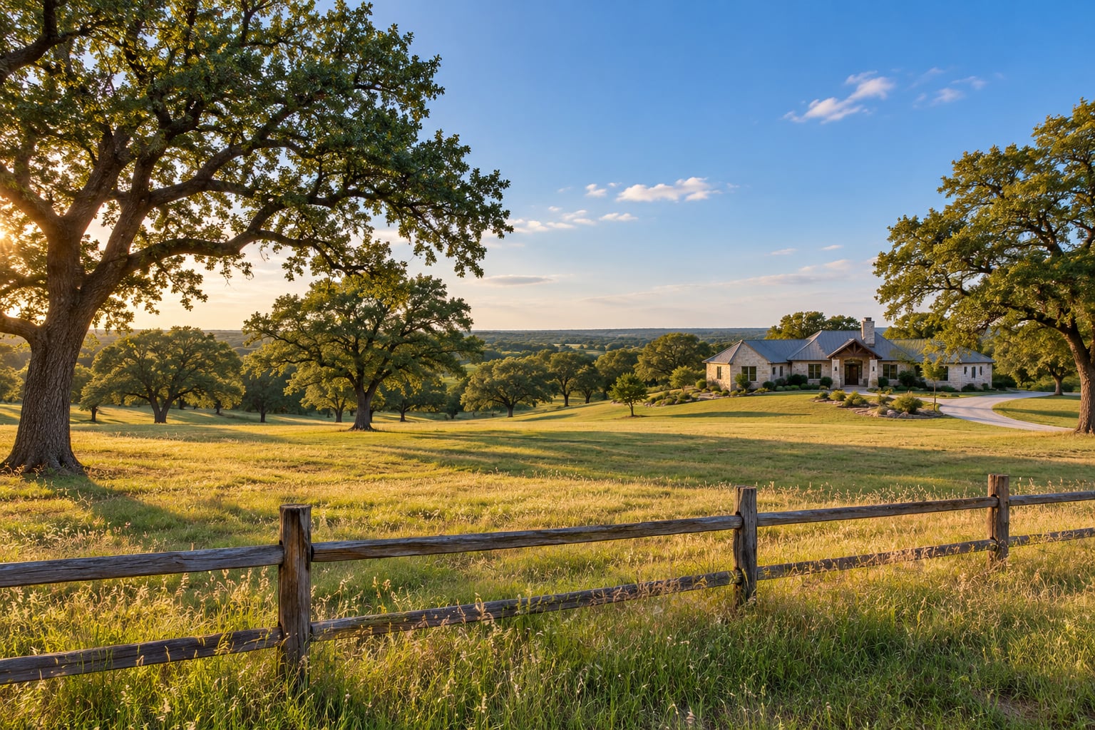 AI-generated illustration of countryside, not an actual listing